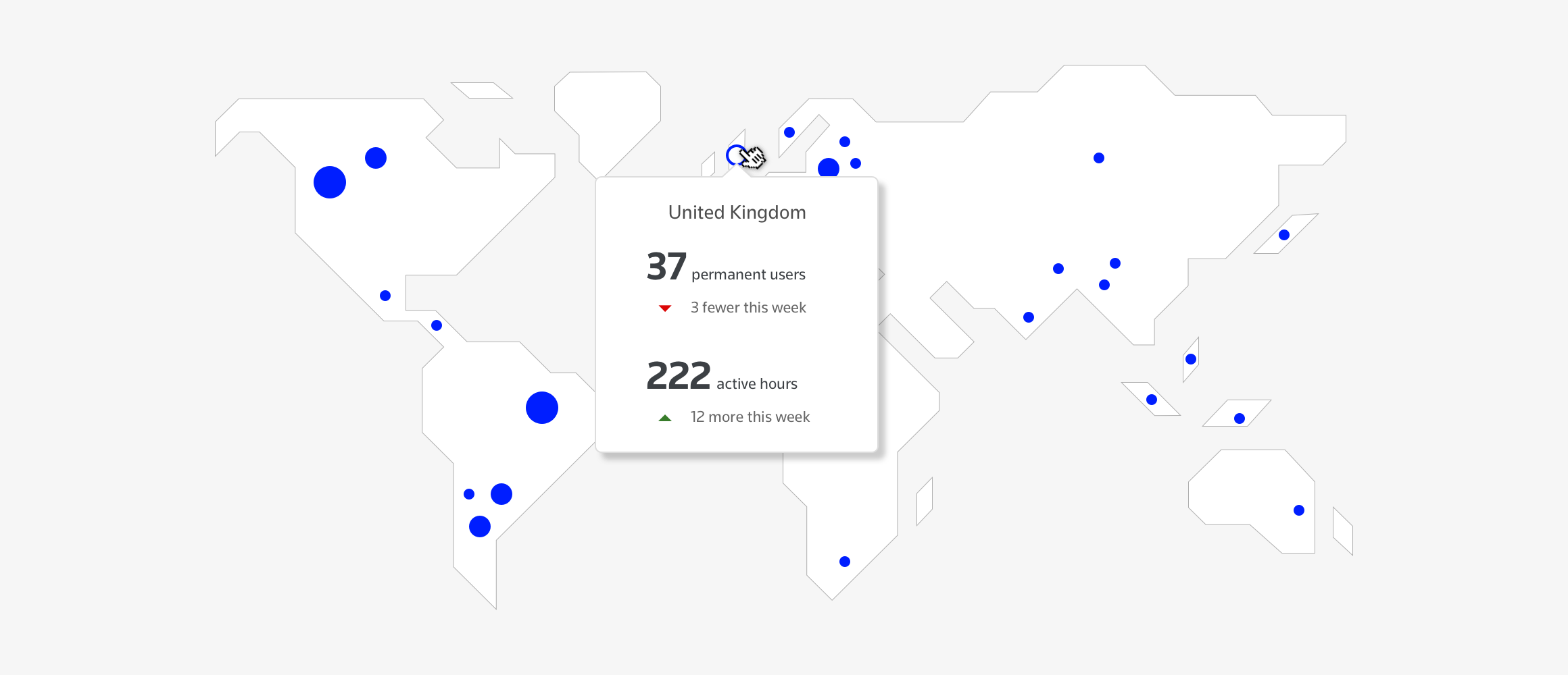 Interactive map